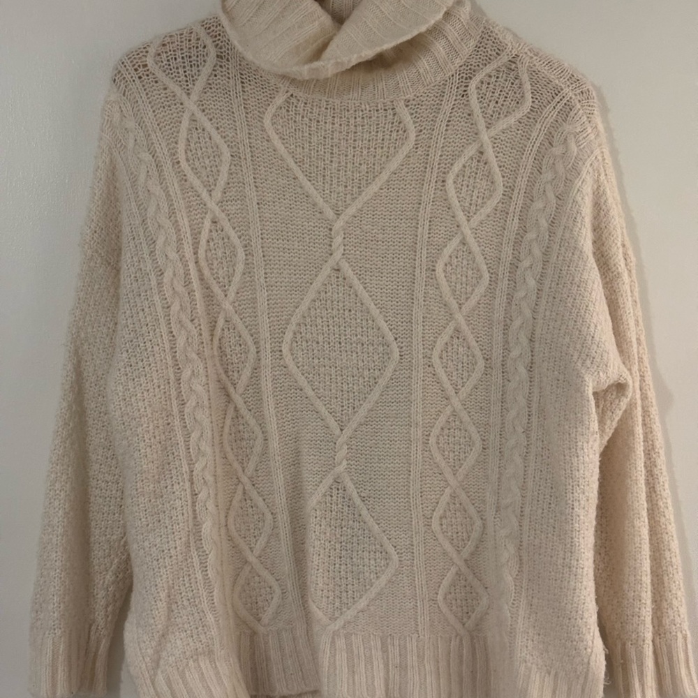 Oversized White Sweater